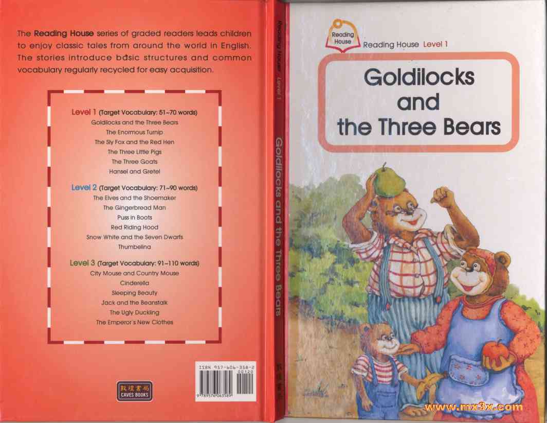 1级 1-1-Goldilocks and the Three Bears -- 绘本听读宝在线台词全文